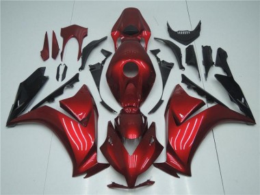 12-16 Red Black Honda CBR1000RR Motorcycle Fairings