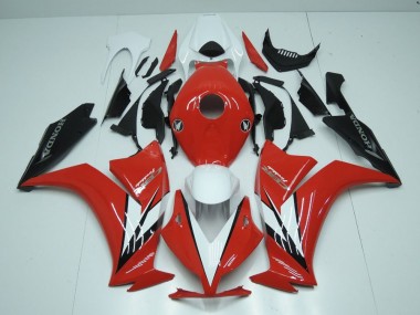 12-16 Red White and Black Honda CBR1000RR Motorcycle Fairings