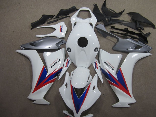 12-16 White HRC Honda CBR1000RR Motorcycle Fairings