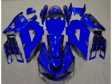 12-21 Blue Black Kawasaki ZX14R ZZR1400 Motorcycle Fairings