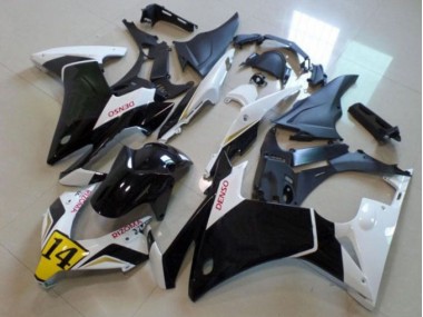 13-15 Black White Denso Rizoma 14 Honda CBR500RR Motorcycle Fairings