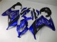 13-16 Blue White Black Kawasaki EX300 Motorcycle Fairings