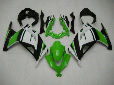 13-16 Green Black Silver Kawasaki EX300 Motorcycle Fairings