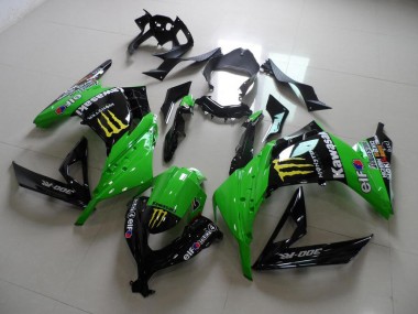 13-16 Green Monster Kawasaki ZX300R Motorcycle Fairings