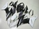 13-18 White Black Kawasaki ZX6R Motorcycle Fairing