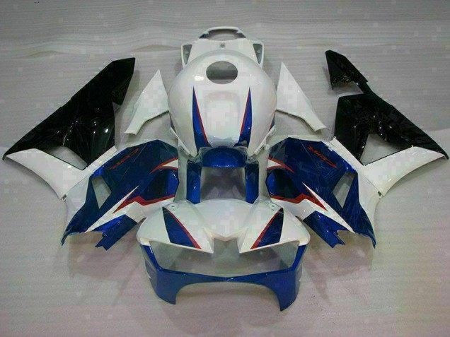 13-21 Blue White Honda CBR600RR Motorcycle Fairings