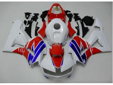 13-21 White Blue Red Honda CBR600RR Motorcycle Fairings