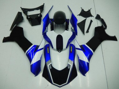 15-19 Black Blue Yamaha YZF R1 Motorcycle Fairing