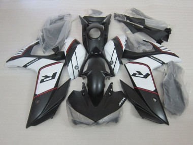 15-22 Black White Yamaha YZF R3 Motorcycle Fairings