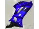 17-21 Blue Black Yamaha YZF R6 Motorcycle Fairings