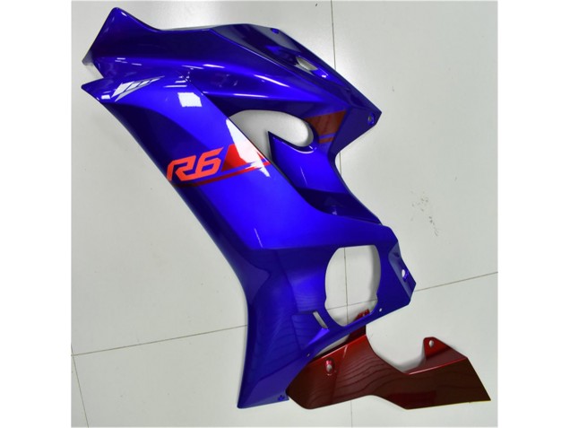 17-21 Blue Red Yamaha YZF R6 Motorcycle Fairings