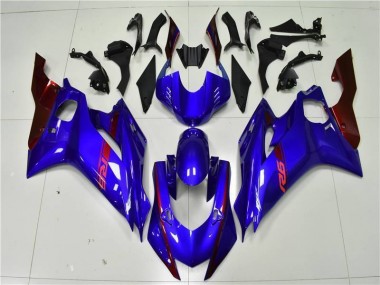 17-21 Blue Red Yamaha YZF R6 Motorcycle Fairings