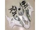 17-21 White Silver Yamaha YZF R6 Motorcycle Fairings