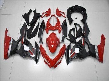 18-23 Red Black Kawasaki EX400 Motorcycle Fairings