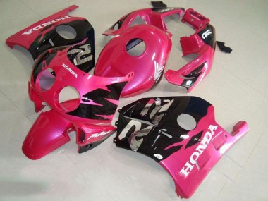 91-98 Black Pink Honda CBR250RR MC22 Motorcycle Fairings