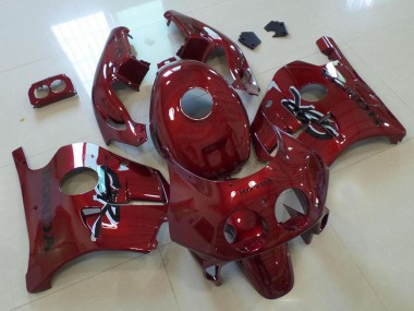 91-98 Dark Red Honda CBR250RR MC22 Motorcycle Fairings