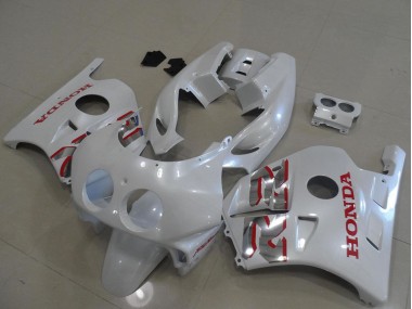 91-98 Pearl White Red Honda CBR250RR MC22 Motorcycle Fairings