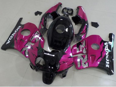 91-98 Pink Black Honda CBR250RR MC22 Motorcycle Fairings