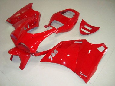 93-05 Red Ducati 748 916 996 996S Motorcycle Fairings