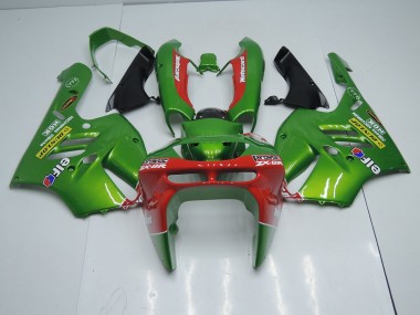 94-97 Green Red Kawasaki ZX9R Motorcycle Fairings