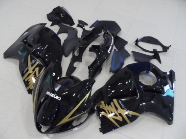 96-07 Black Gold Decal Suzuki GSXR 1300 Hayabusa Motorcycle Fairings