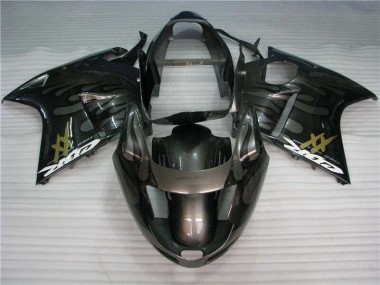 96-07 Black Honda CBR1100XX Motorcycle Fairing Kits