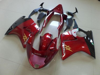 96-07 Candy Red Black OEM Style Honda CBR1100XX Motorcycle Fairings