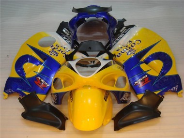 96-07 Ellow Blue Suzuki GSXR 1300 Hayabusa Motorcycle Fairings