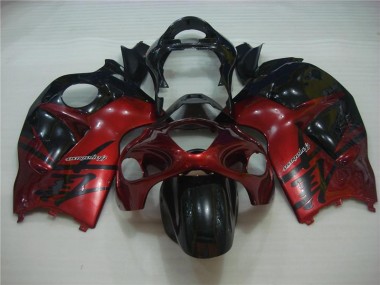 96-07 Red Black Suzuki GSXR 1300 Hayabusa Motorcycle Fairing