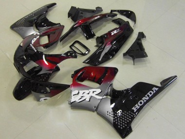 96-97 Red Black Silver Honda CBR900RR 893 Motorcycle Fairings