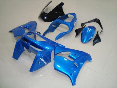 98-99 Blue Black Kawasaki ZX9R Motorcycle Fairings