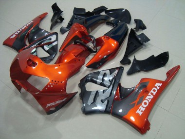 98-99 Orange Grey Honda CBR900RR 919 Motorcycle Fairings